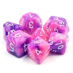 Mythic Poly Dice Set - Purple Whirlwind